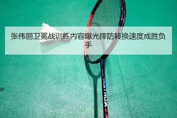 张伟丽卫冕战训练内容曝光摔防转换速度成胜负手